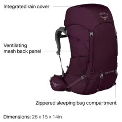 Renn 65L Backpack - Women's -Osprey AURPU D2 1