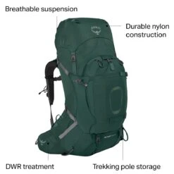 Aether Plus 60L Backpack -Osprey AXOGRE D11