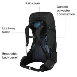 Rook 50L Backpack -Osprey BK D2 6