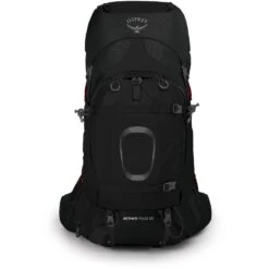 Osprey Aether Plus 60 Backpack - Black -Osprey osprey aether plus 60 backpack black 5 986493