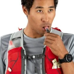 Osprey Duro 15 Running Backpack - Dark Charcoal Grey -Osprey osprey duro 15 dark charcoral 4 1118588