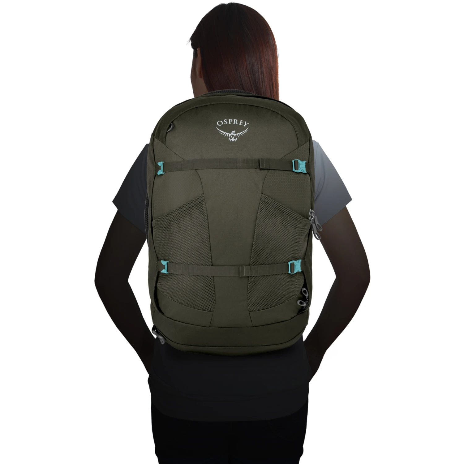 Osprey Fairview 40 Women's Backpack - Night Jungle Blue 6 Osprey Fairview 40 Women's Backpack - Night Jungle Blue - Image 6