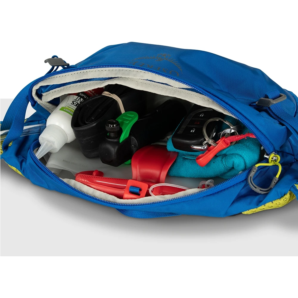 Osprey Seral 4 Waist Pack + Hydration Bladder - Black 10 Osprey Seral 4 Waist Pack + Hydration Bladder - Black - Image 10