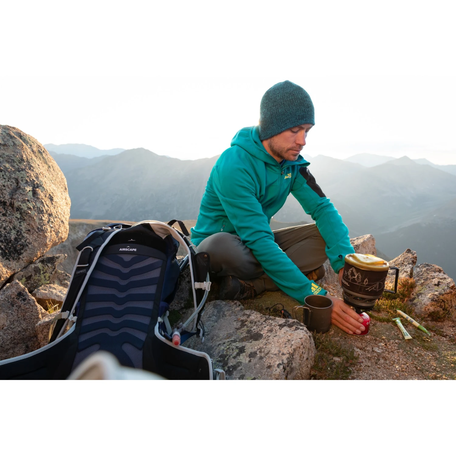 Osprey Talon 55 Backpack - Ceramic Blue - L/XL 11 Osprey Talon 55 Backpack - Ceramic Blue - L/XL - Image 11